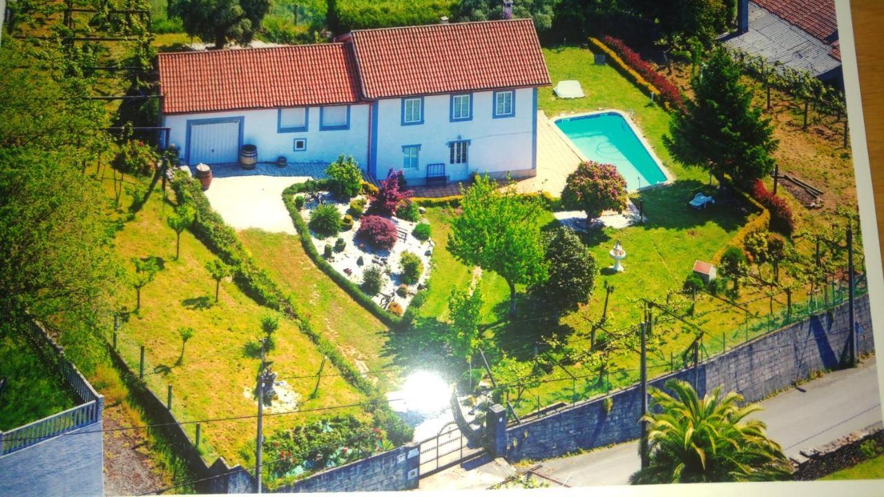Villa Casa Tarrio Con Piscina - Santiago De Compostela Boqueixon Exterior foto