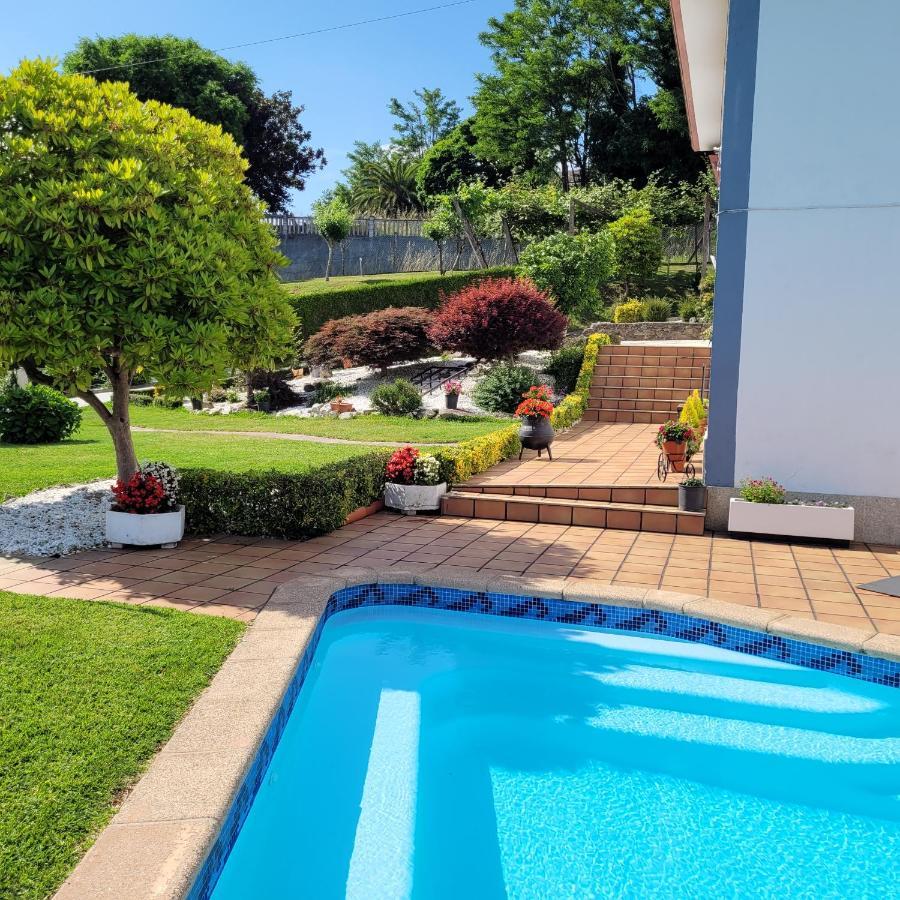 Villa Casa Tarrio Con Piscina - Santiago De Compostela Boqueixon Exterior foto